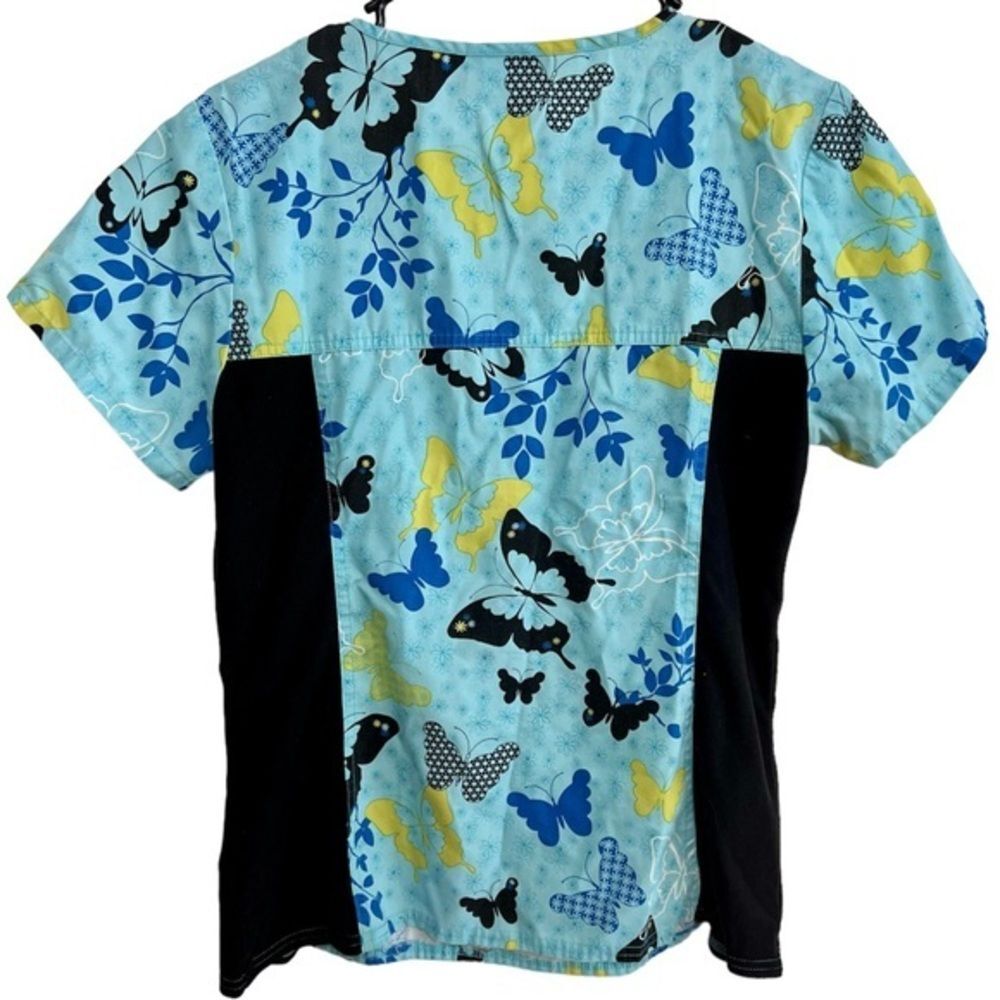 Cherokee Pattern Scrub Top - Size Small - Picture 3 of 3